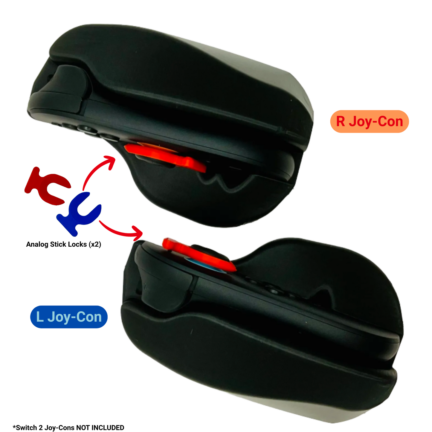 Joy-Con Ergonomic Mouse 2-Pack | Enhanced Precision and Control | FPS & Mouse Mode Gaming