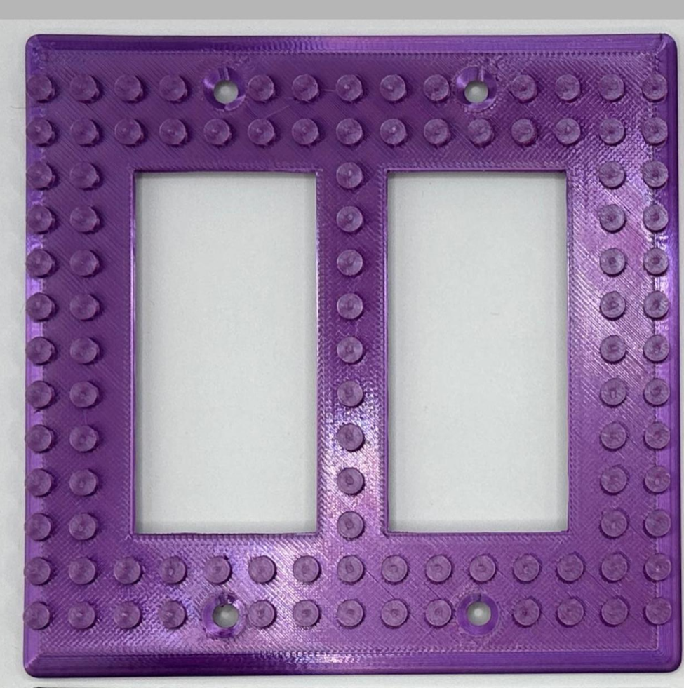 LEGO® Brick Compatible Switch Plate & Outlet Cover