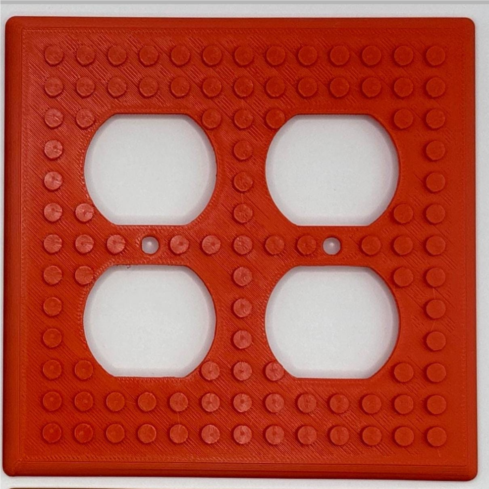 LEGO® Brick Compatible Switch Plate & Outlet Cover