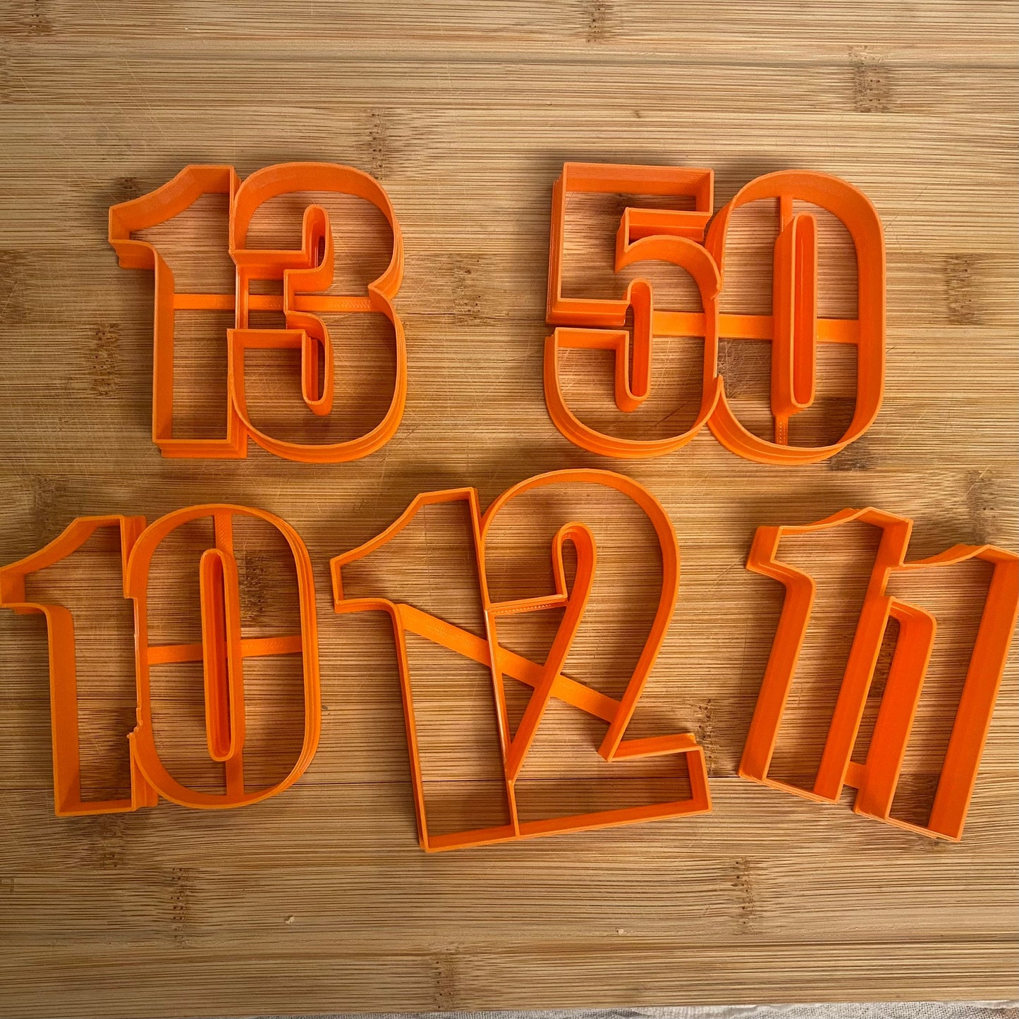 Any Number Cookie Mold - Customizable Number Cutter for Celebrations