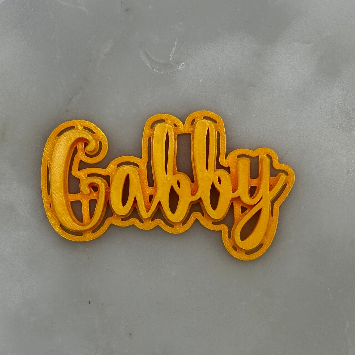 CUSTOM Name | Cookie Cutter & Stamp | Fancy Font