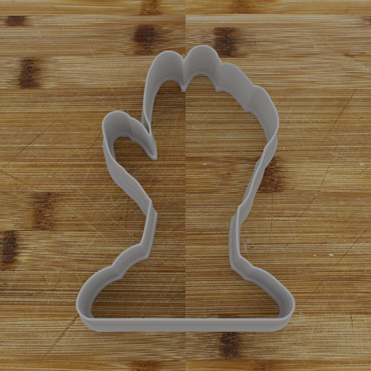 2 pc. Reaching Hand Halloween Cookie Cutter and Embosser | Creepy Hand Cookie Cutter and Embosser