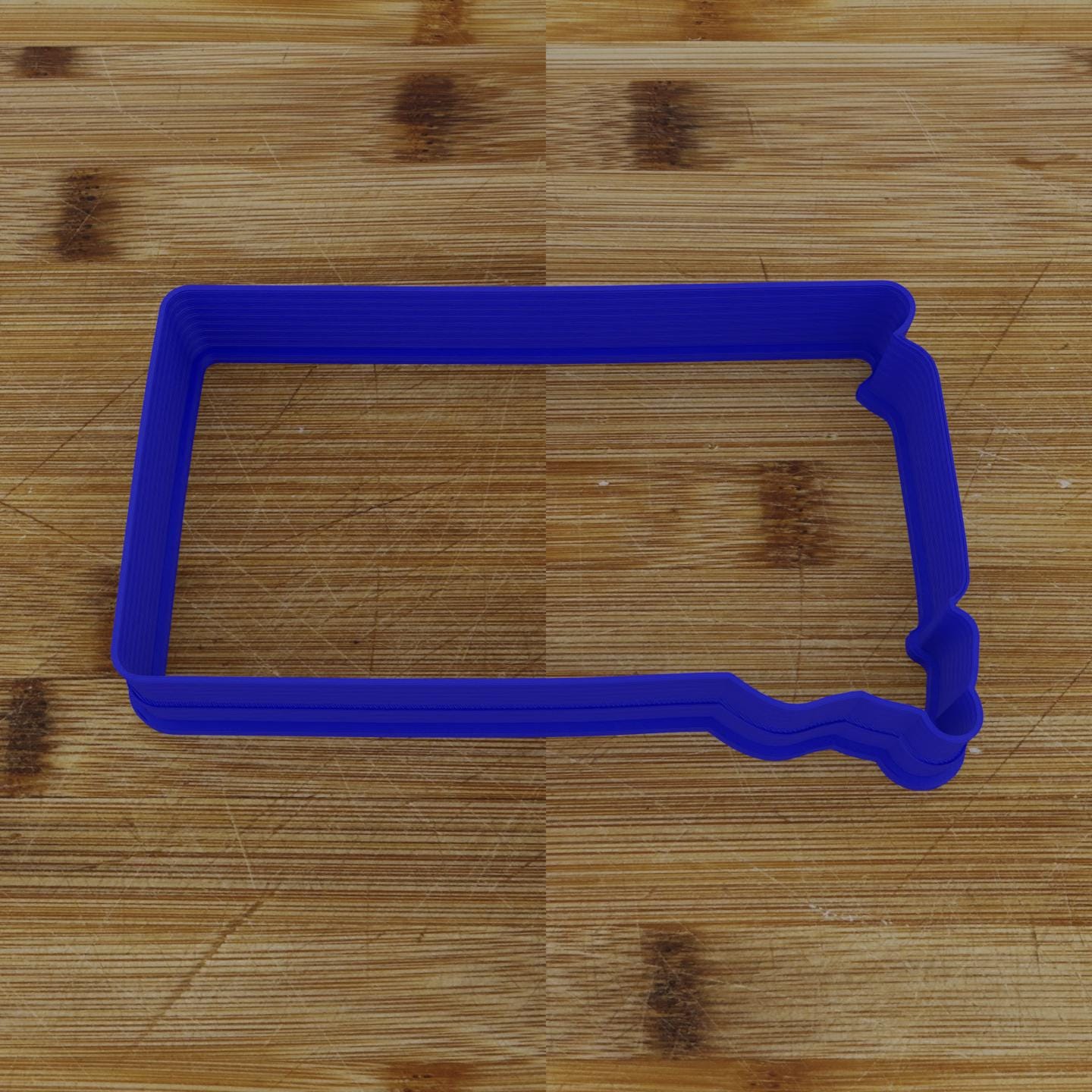 2pc Personalizable South Dakota Cookie Cutter & Stamp | USA | United States Cookie Cutter