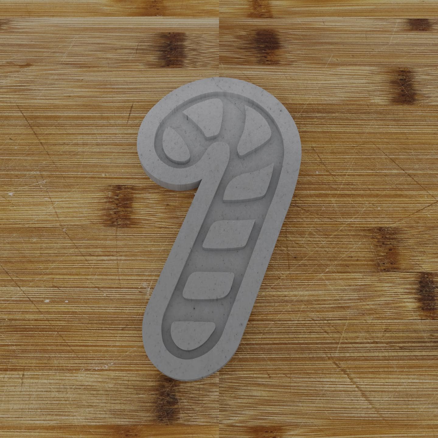 Candy Cane Cookie Cutter | Sweet Stripe Design | Christmas Baking Essential