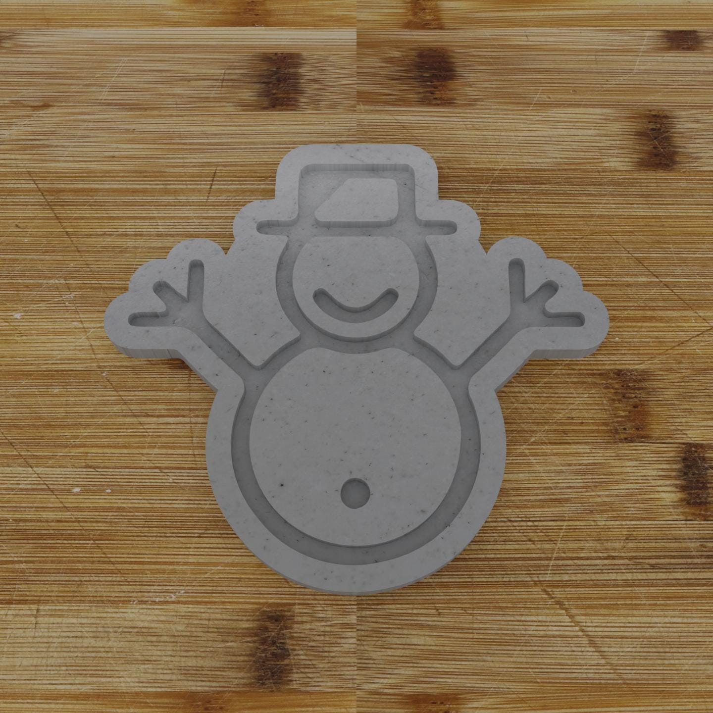 Winter Snowman Cookie Cutter | Classic Festive Design | Christmas Cookie Mold