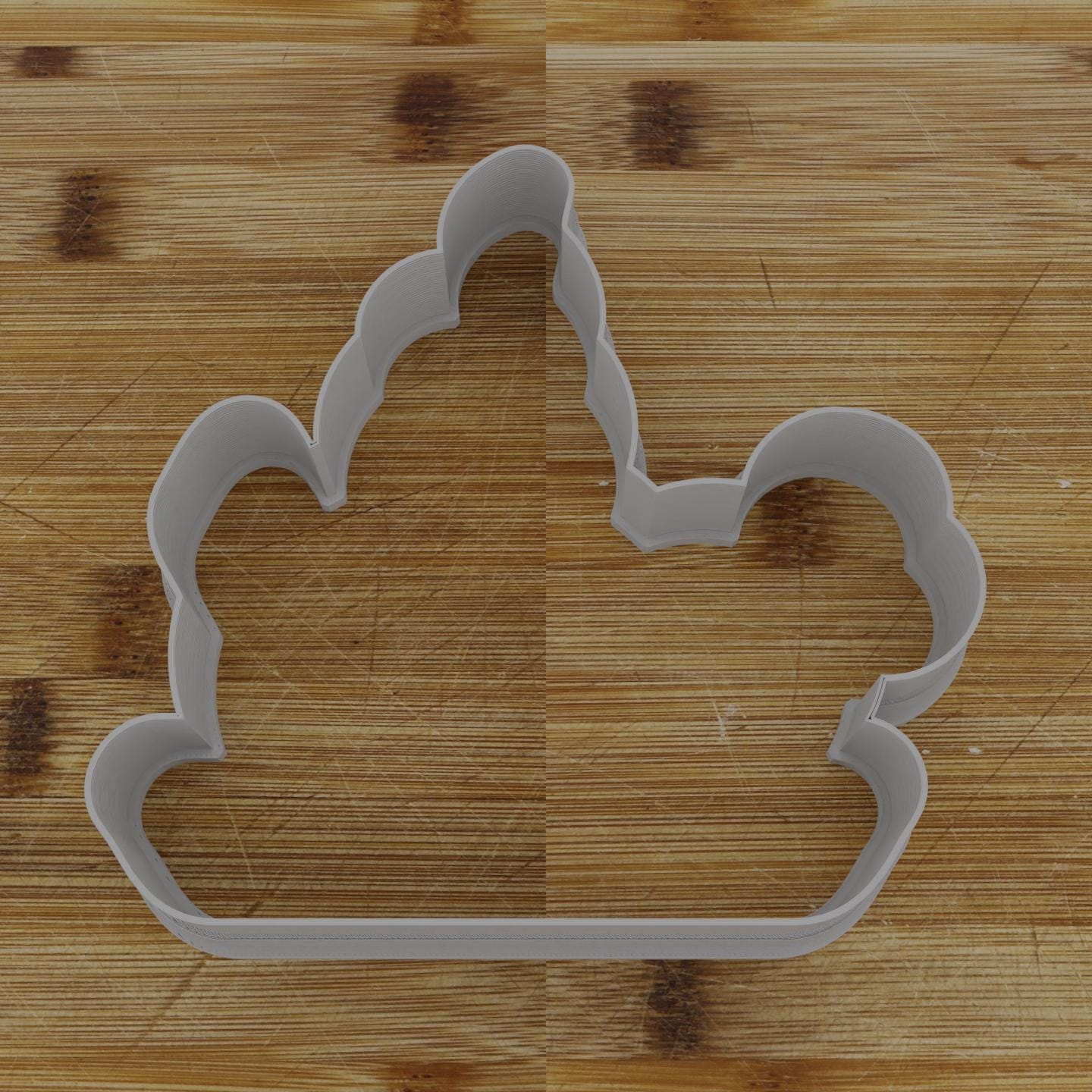 Turkey Cookie Cutter | Thanksgiving Holiday Shape | Festive Baking Tool