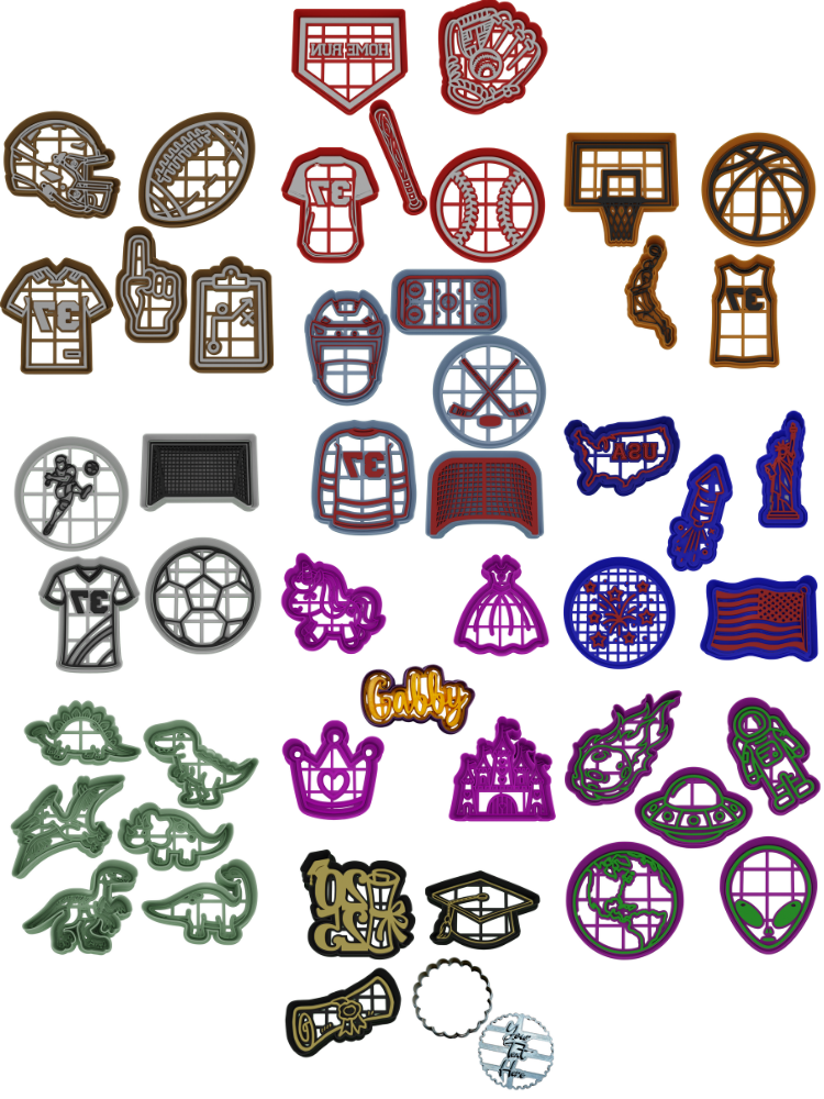 Themed Cookie Cutter Sets