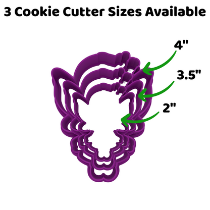 Mythical Creature Cookie Cutter 4-Piece Set | Dragon, Mermaid, Fairy & Unicorn | 2-Piece Cutters