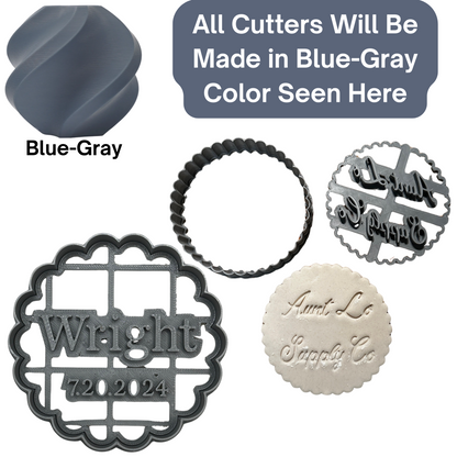 2025 Graduation Cookie Cutter 3-Piece Set | Grad Cap, Diploma, 2025 Design | 2-Piece Cutters