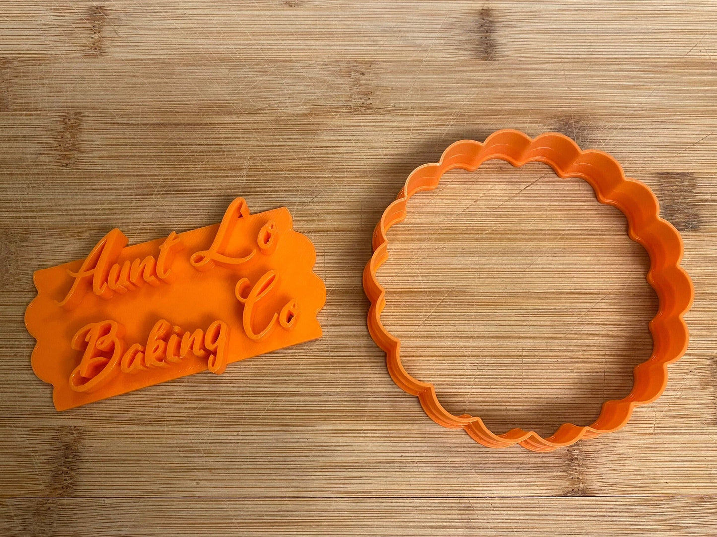 CUSTOM Cookie Cutter - Three Lines || Multiple Shapes and Sizes