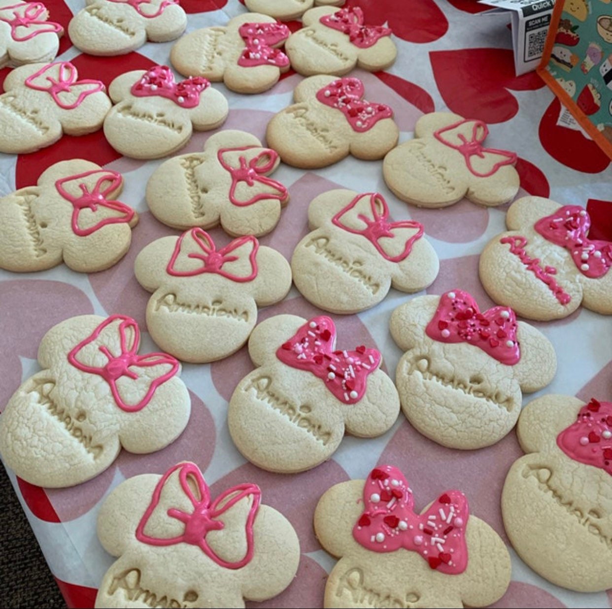 CUSTOM Name Minnie Mouse Cookie Cutter