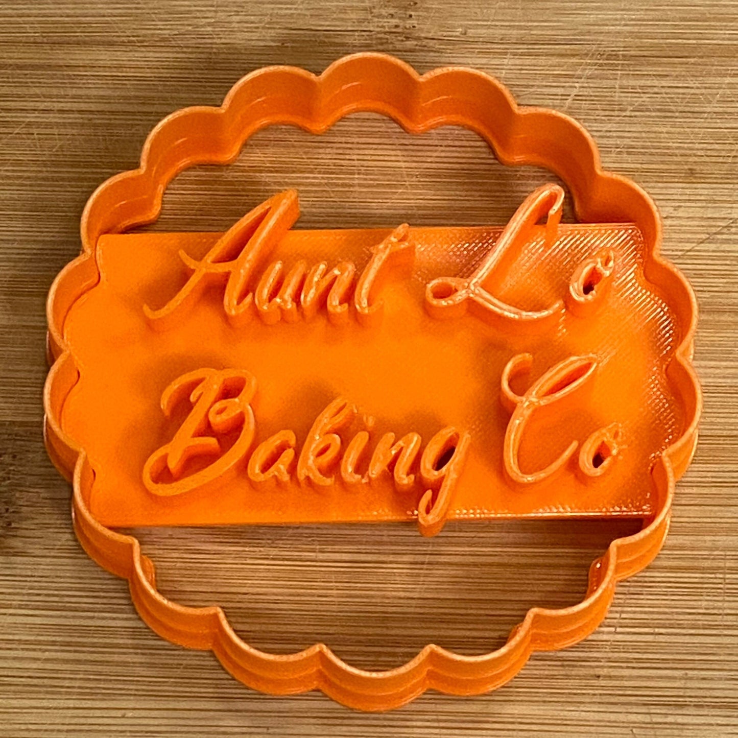 CUSTOM Cookie Cutter - Three Lines || Multiple Shapes and Sizes