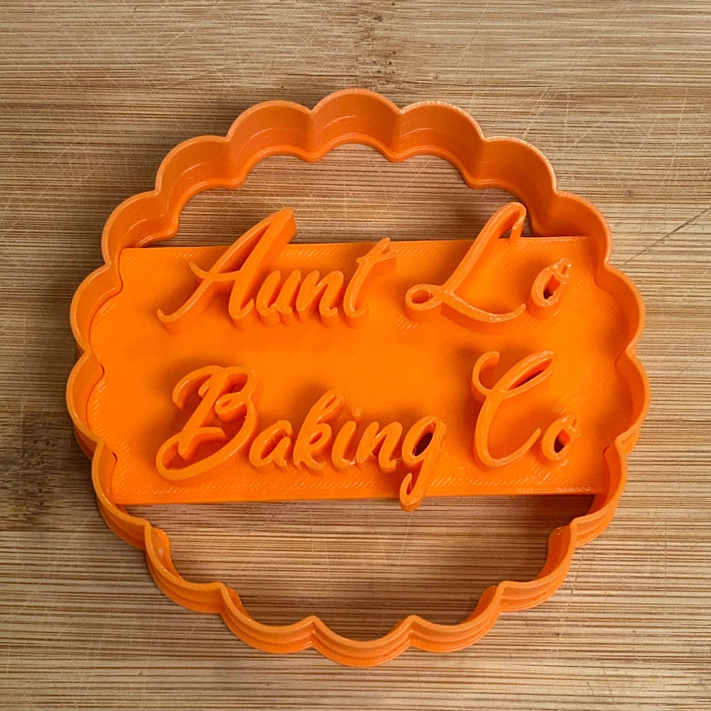 CUSTOM Cookie Cutter - Three Lines || Multiple Shapes and Sizes