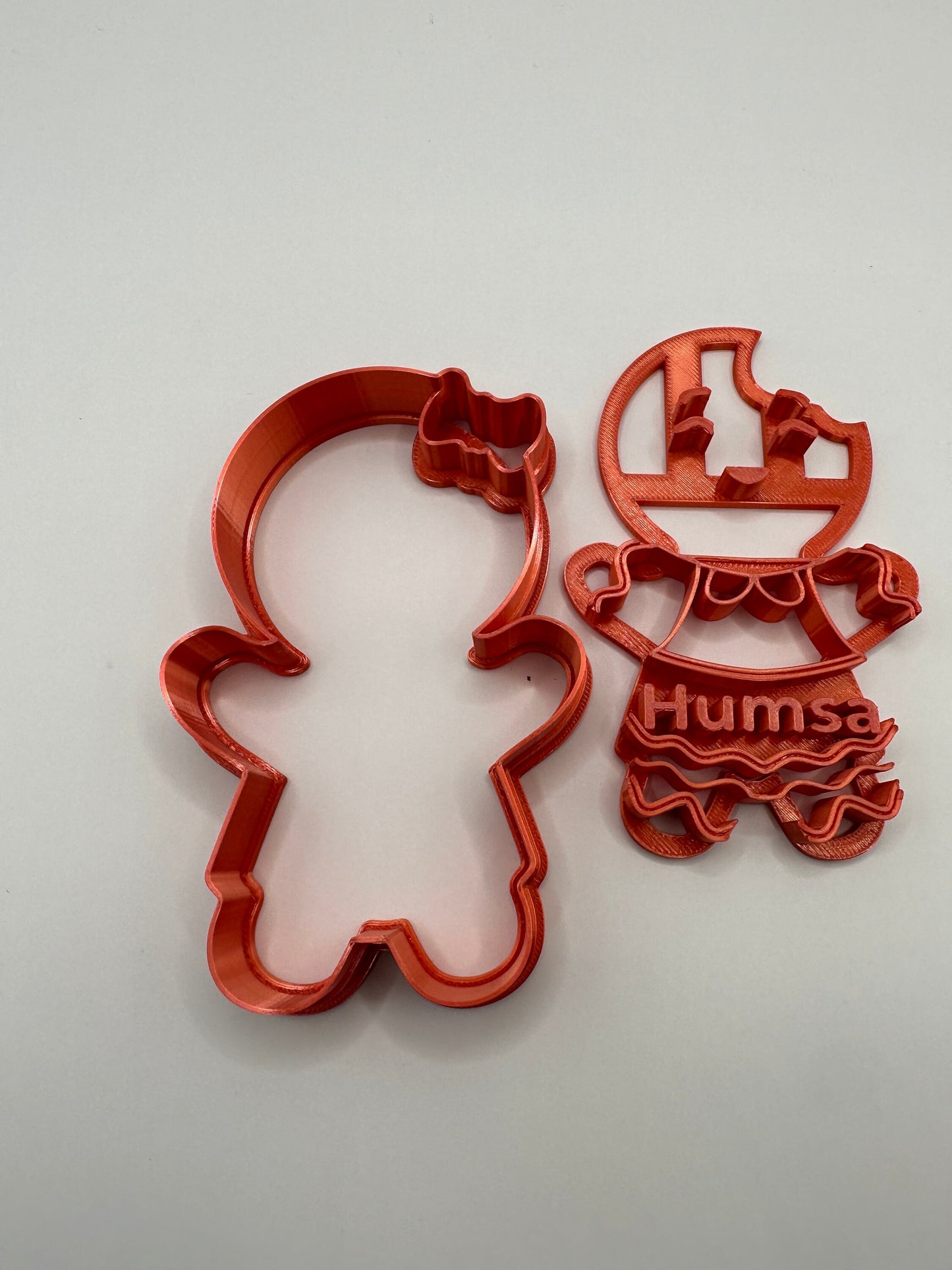 Customizable Gingerbread Girl Cookie Cutter - Personalize Your Treat