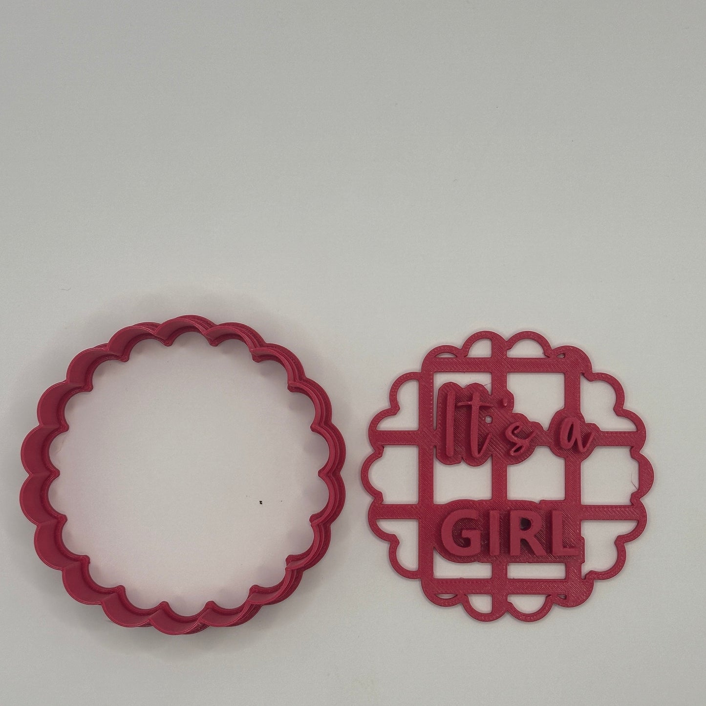 Gender Reveal Cookie Cutter | Multiple Styles and Sizes | Ships Next Day