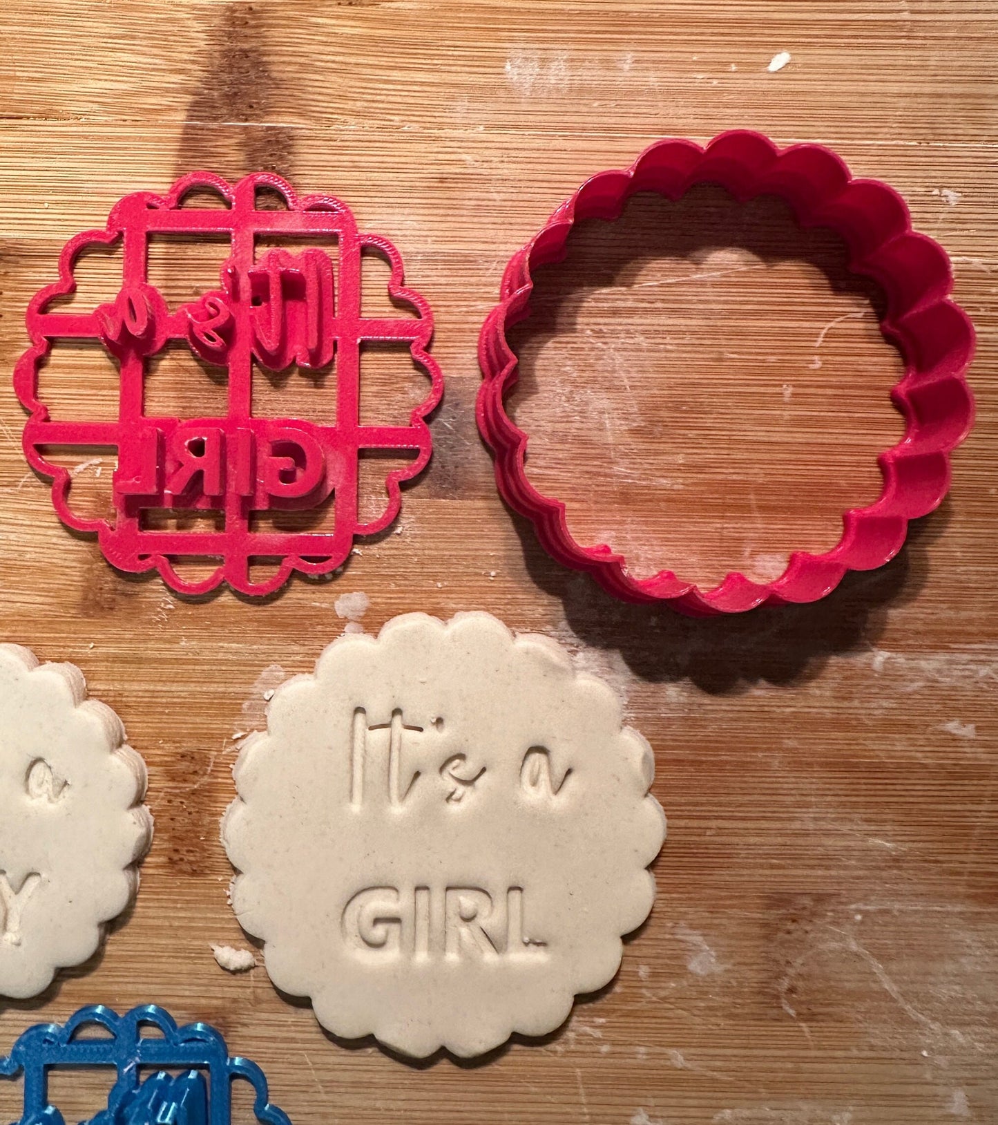 Gender Reveal Cookie Cutter | Multiple Styles and Sizes | Ships Next Day