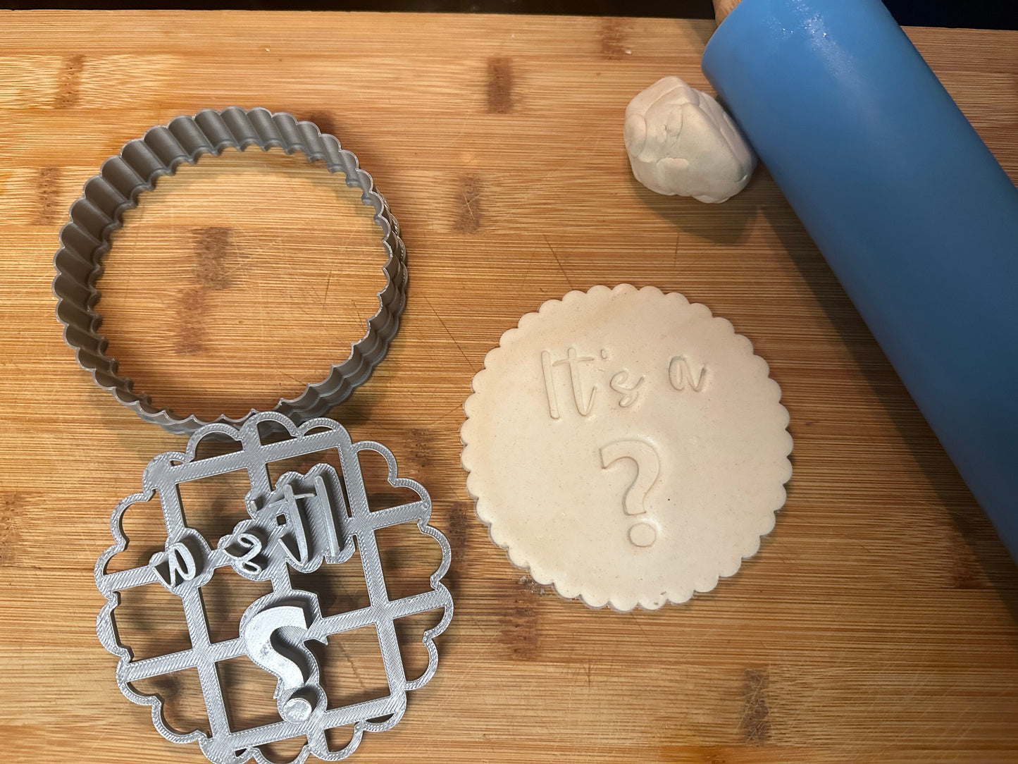 Gender Reveal Cookie Cutter | Multiple Styles and Sizes | Ships Next Day