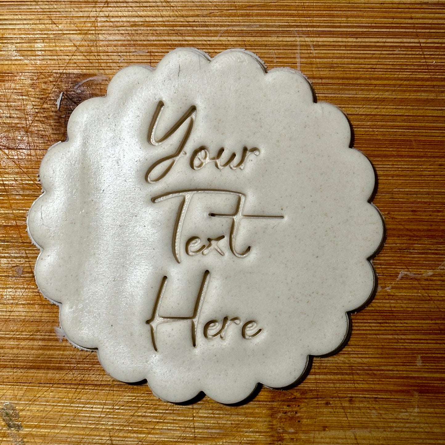 CUSTOM Cookie Cutter - Three Lines || Multiple Shapes and Sizes - Handwritten Font