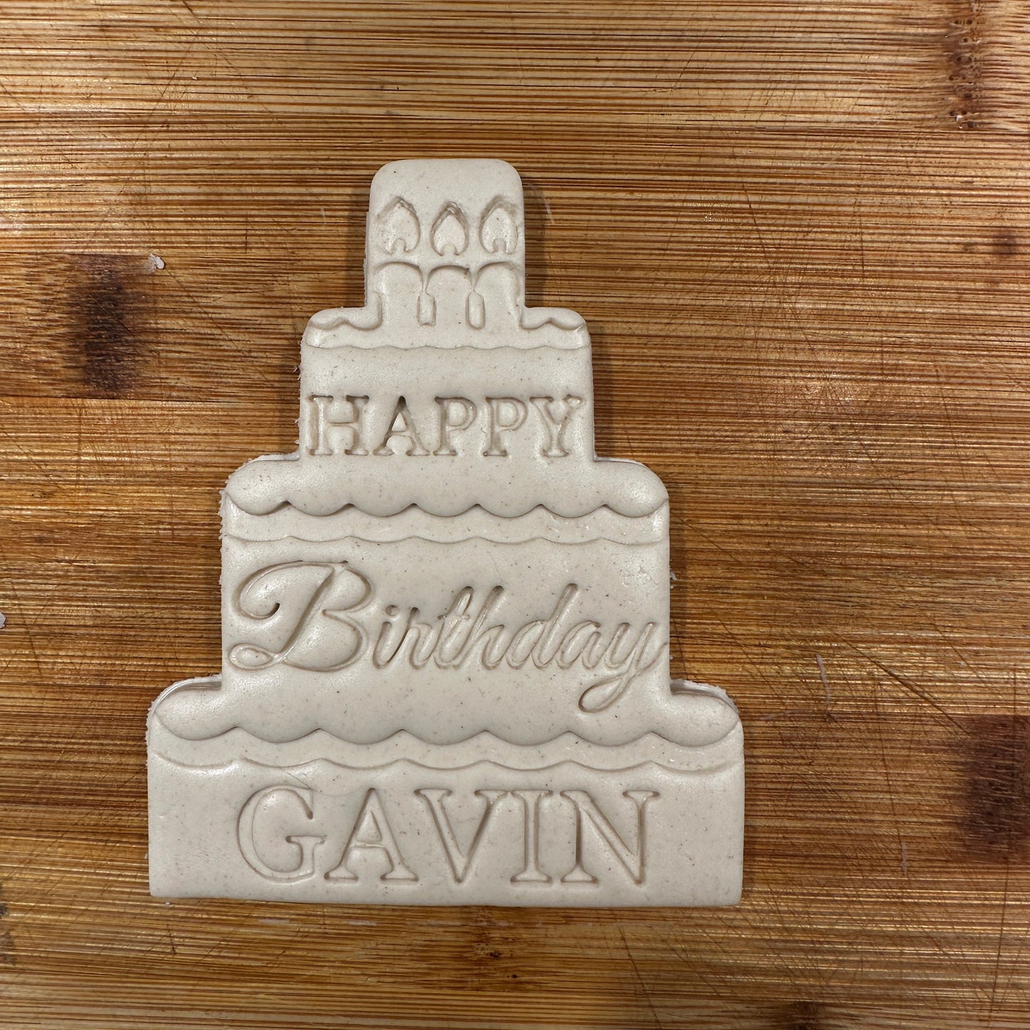 CUSTOM Happy Birthday Cookie Cutter || Cake Shape