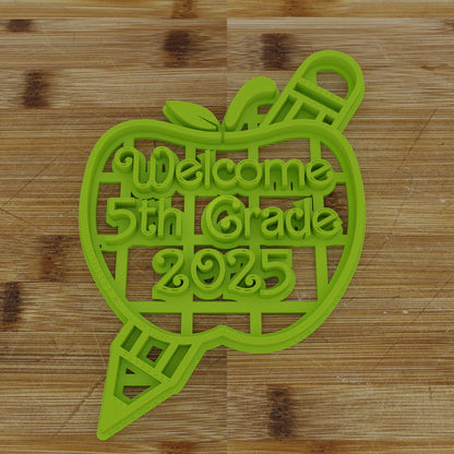 Personalized Apple Cookie Cutter | Custom Teacher Gift | Back to School