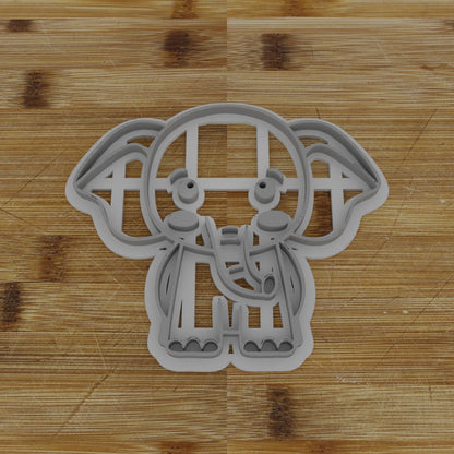 Personalizable 2pc. Elephant Cookie Cutter | Safari Party Favor
