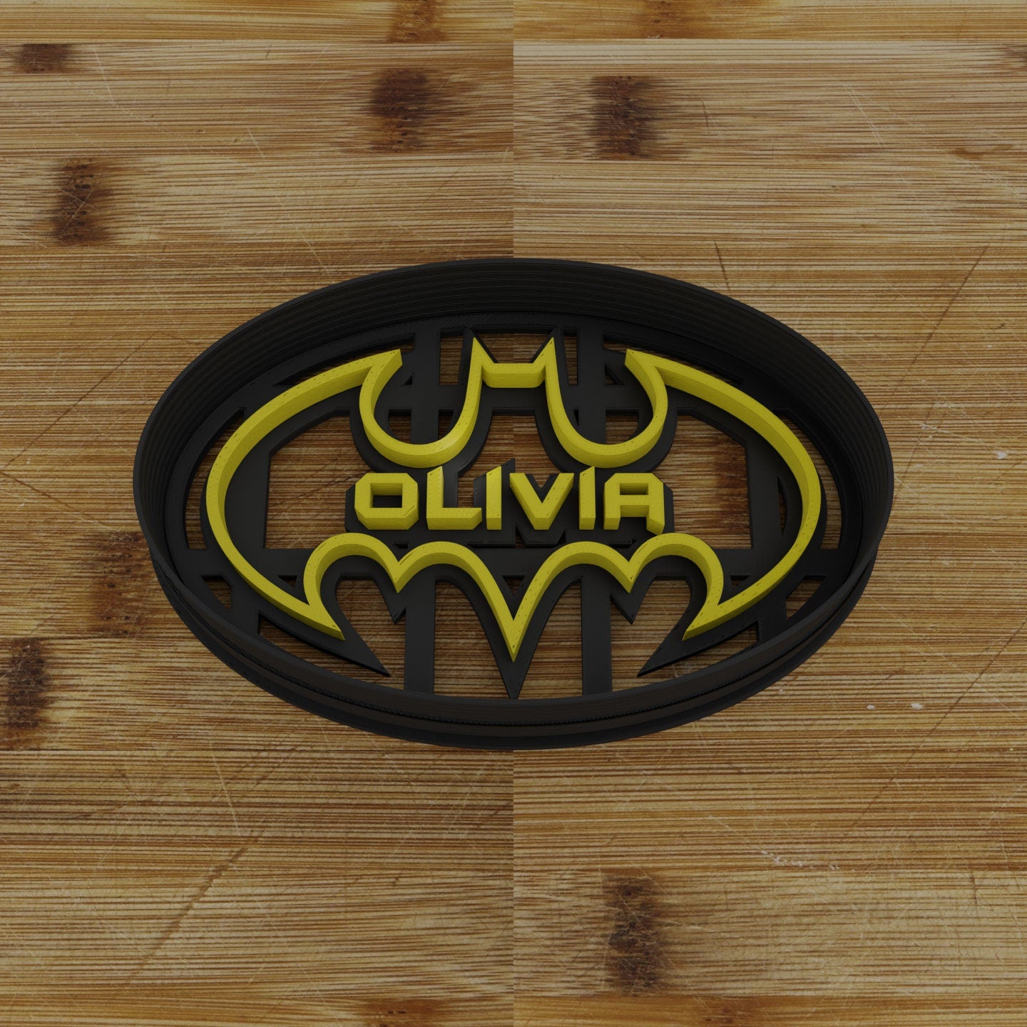 Personalized Batman Cookie Cutter | Dark Night | Personalized Party Favor