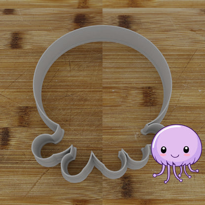 Personalizable 2 pc. Jellyfish Cookie Cutter | Under the Sea Party Favor