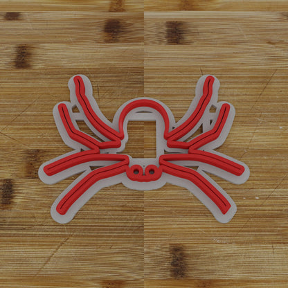 2 pc. Spider Halloween Cookie Cutter and Embosser | Creepy Crawly Spider Cookie Cutter and Embosser