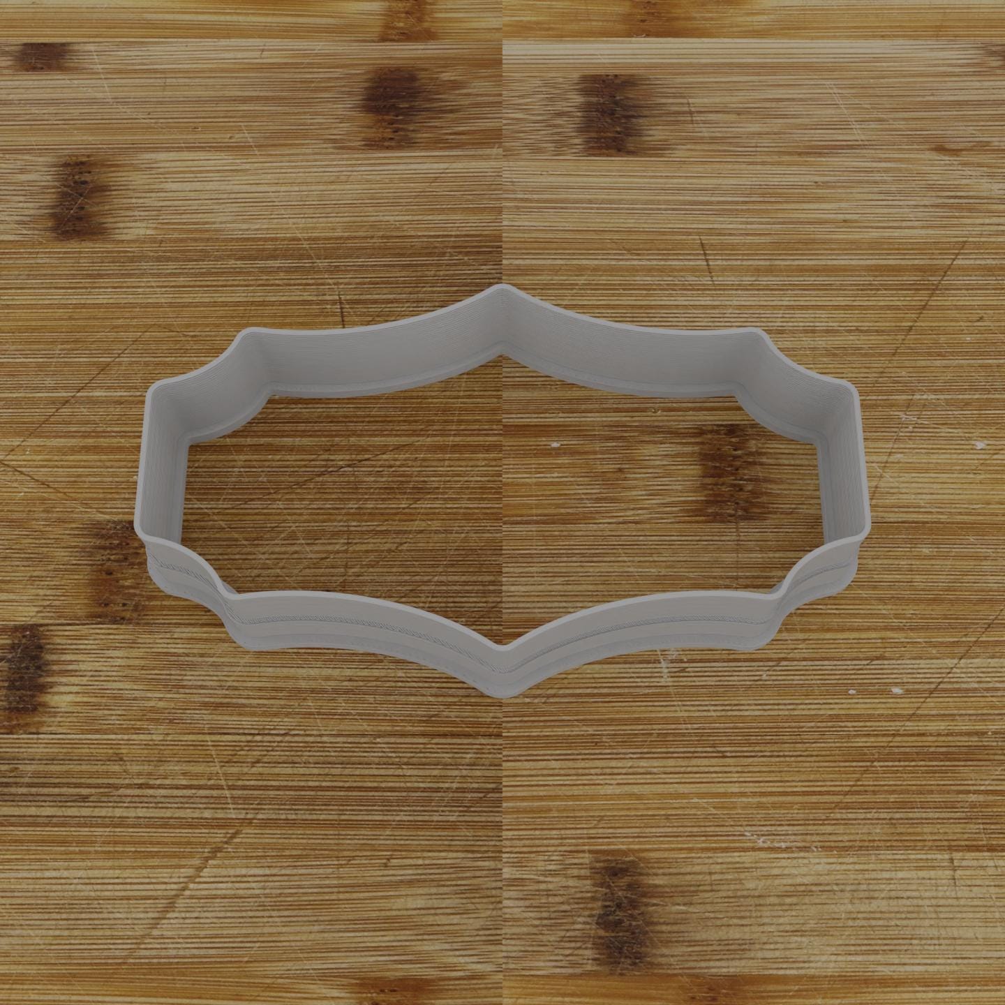 Shield with Cutouts Cookie Cutter | Personalization Available | Custom Embosser