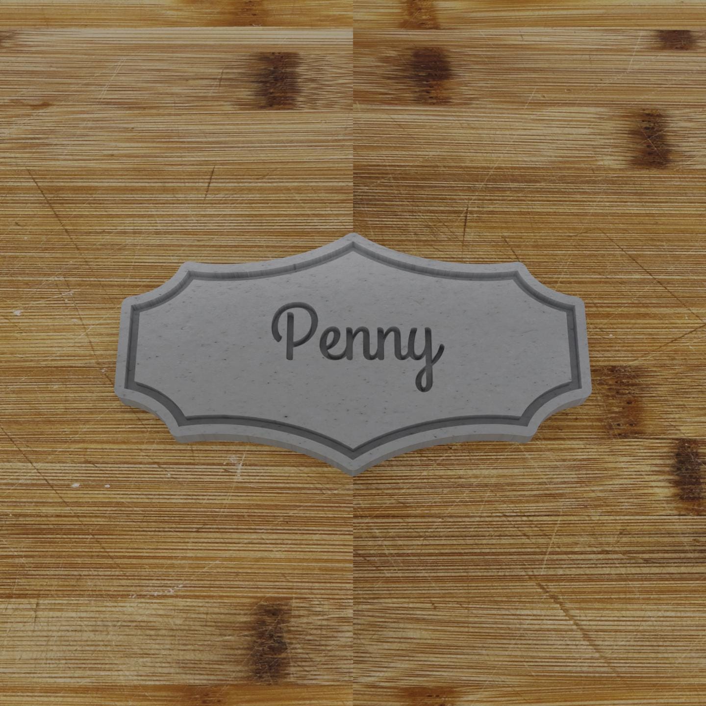 Shield with Cutouts Cookie Cutter | Personalization Available | Custom Embosser