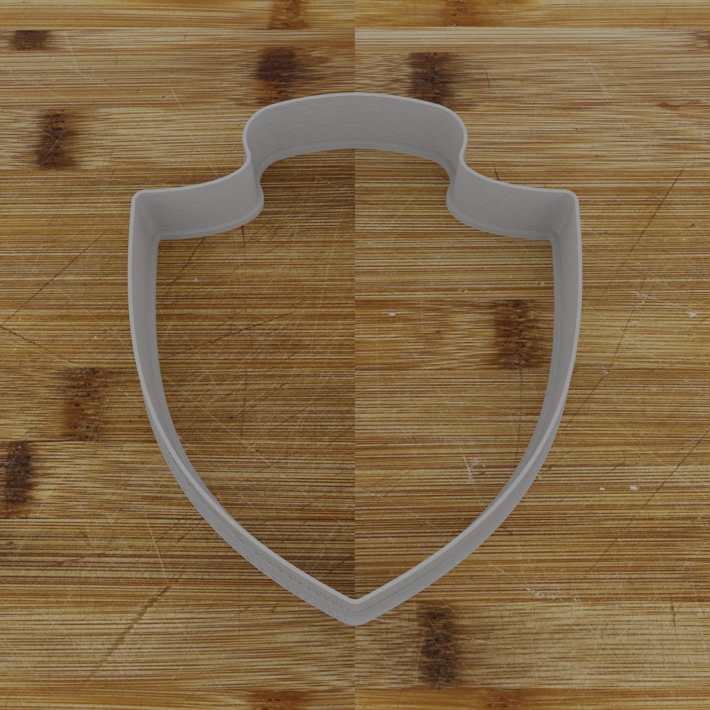 Simple Rectangular Label Cookie Cutter | Personalization Available | Custom Embosser