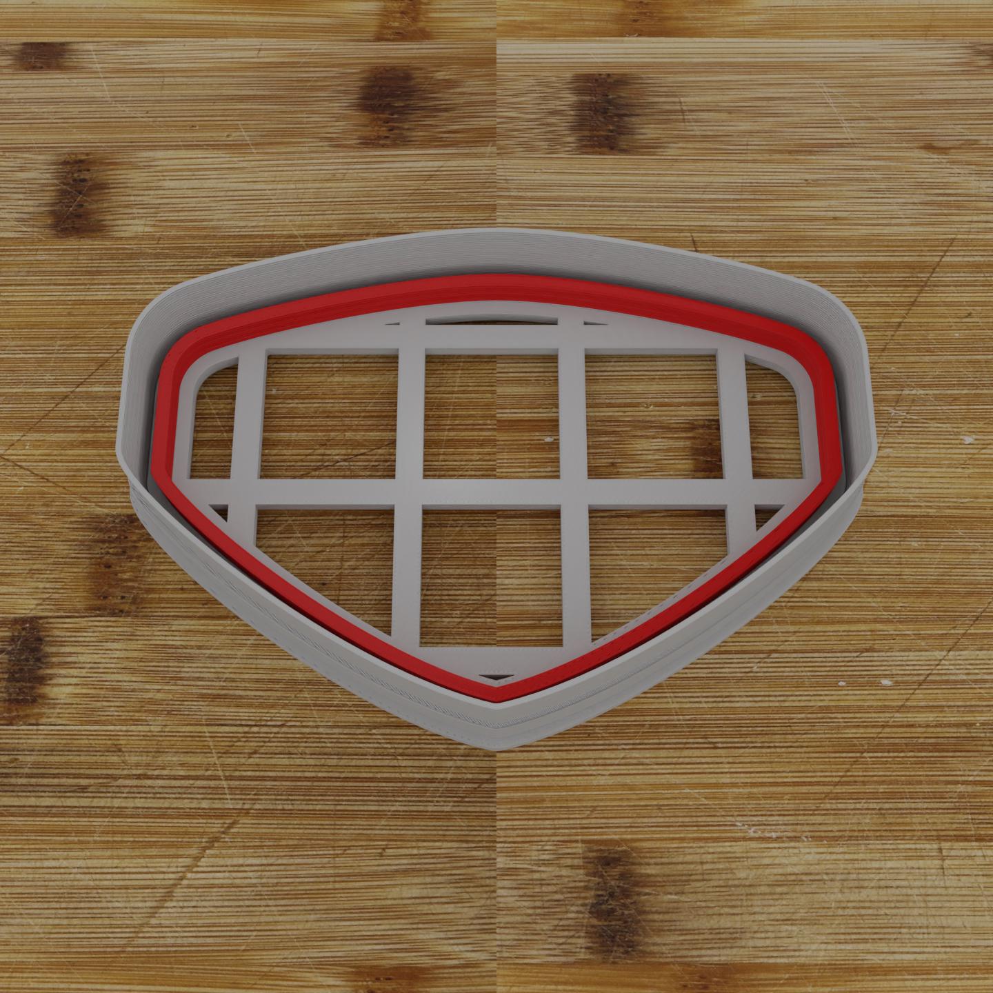 Simple Rectangular Plaque Cookie Cutter | Personalization Available | Custom Embosser