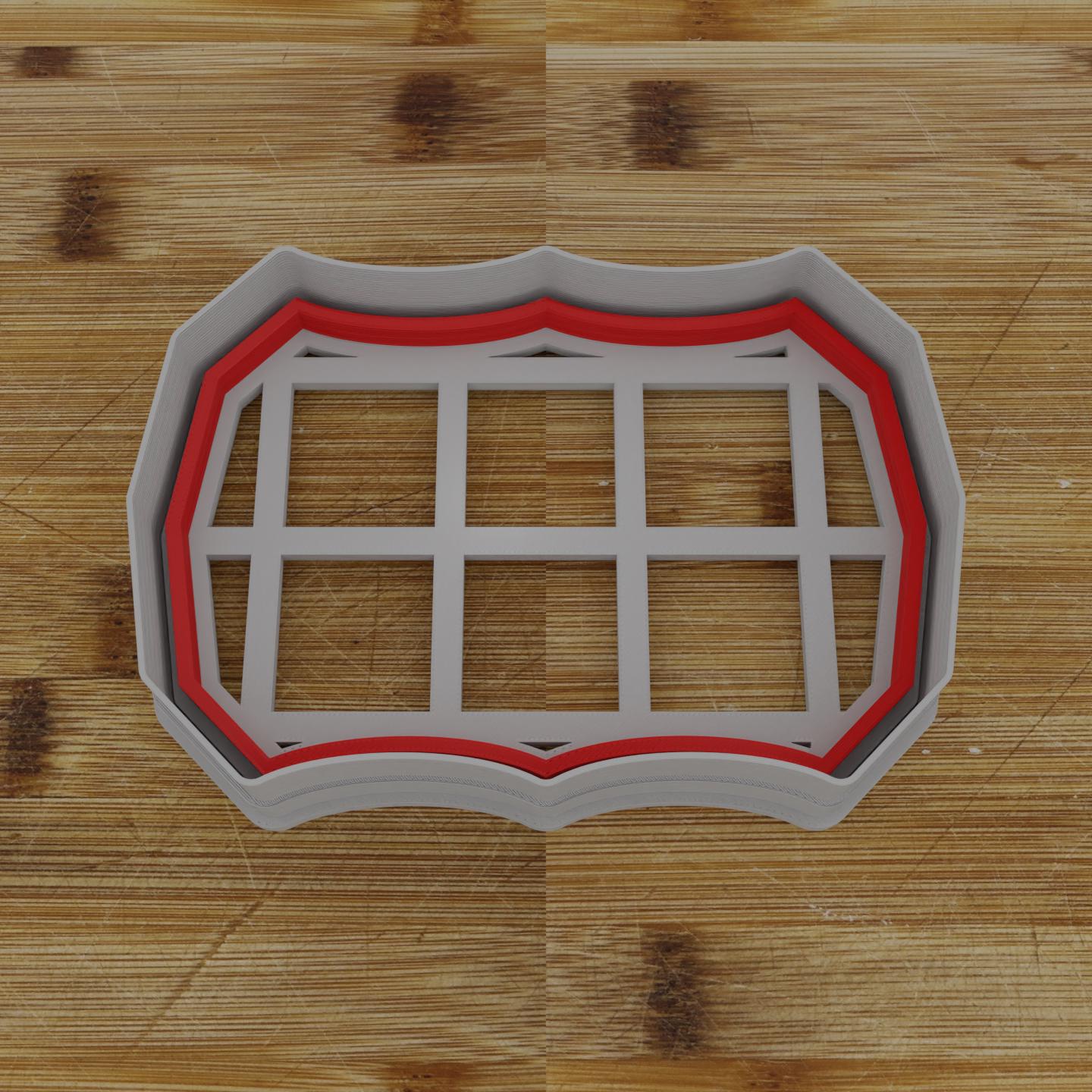 Round Label with Ribbon Cookie Cutter | Personalization Available | Custom Embosser