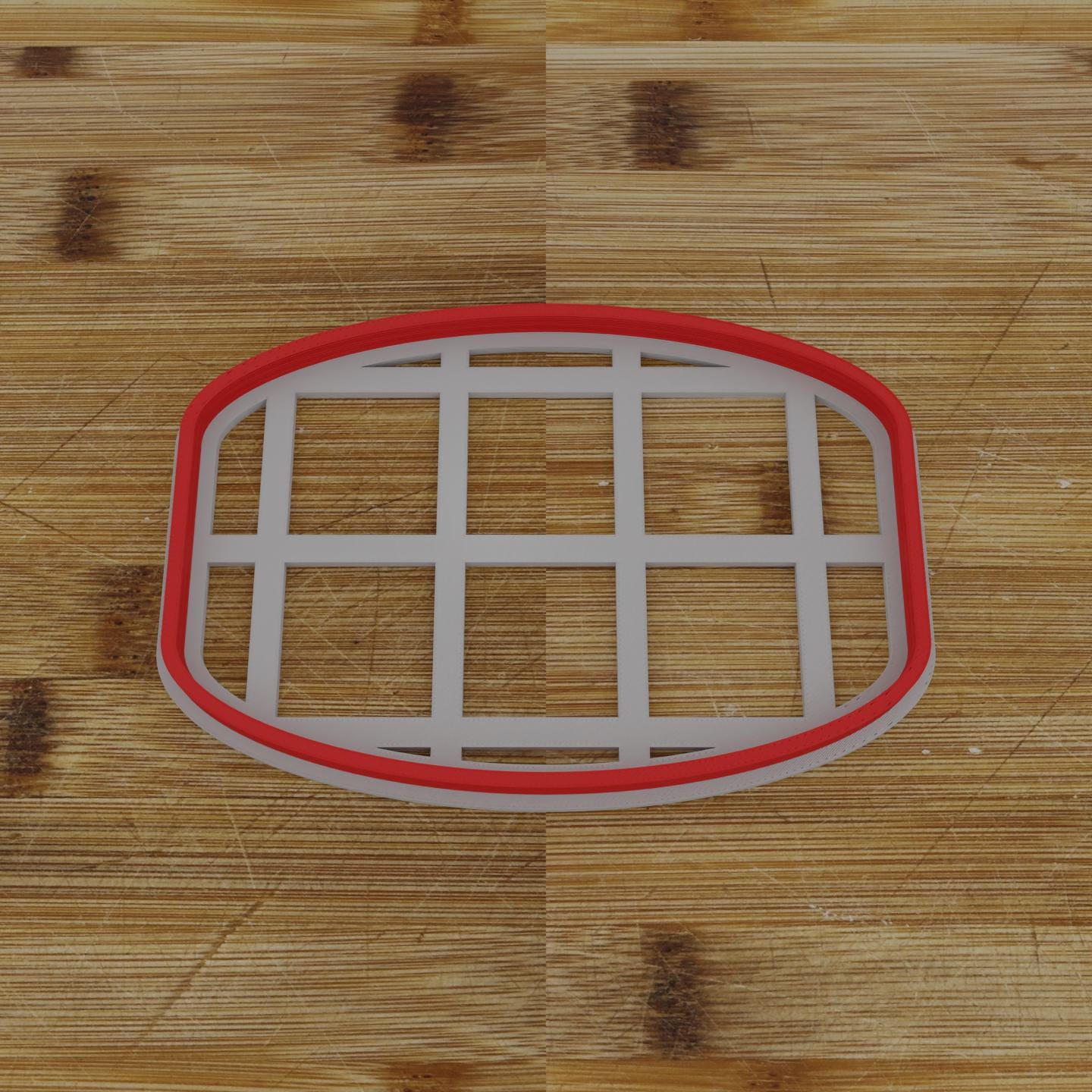 Simple Rectangular Plaque Cookie Cutter | Personalization Available | Custom Embosser