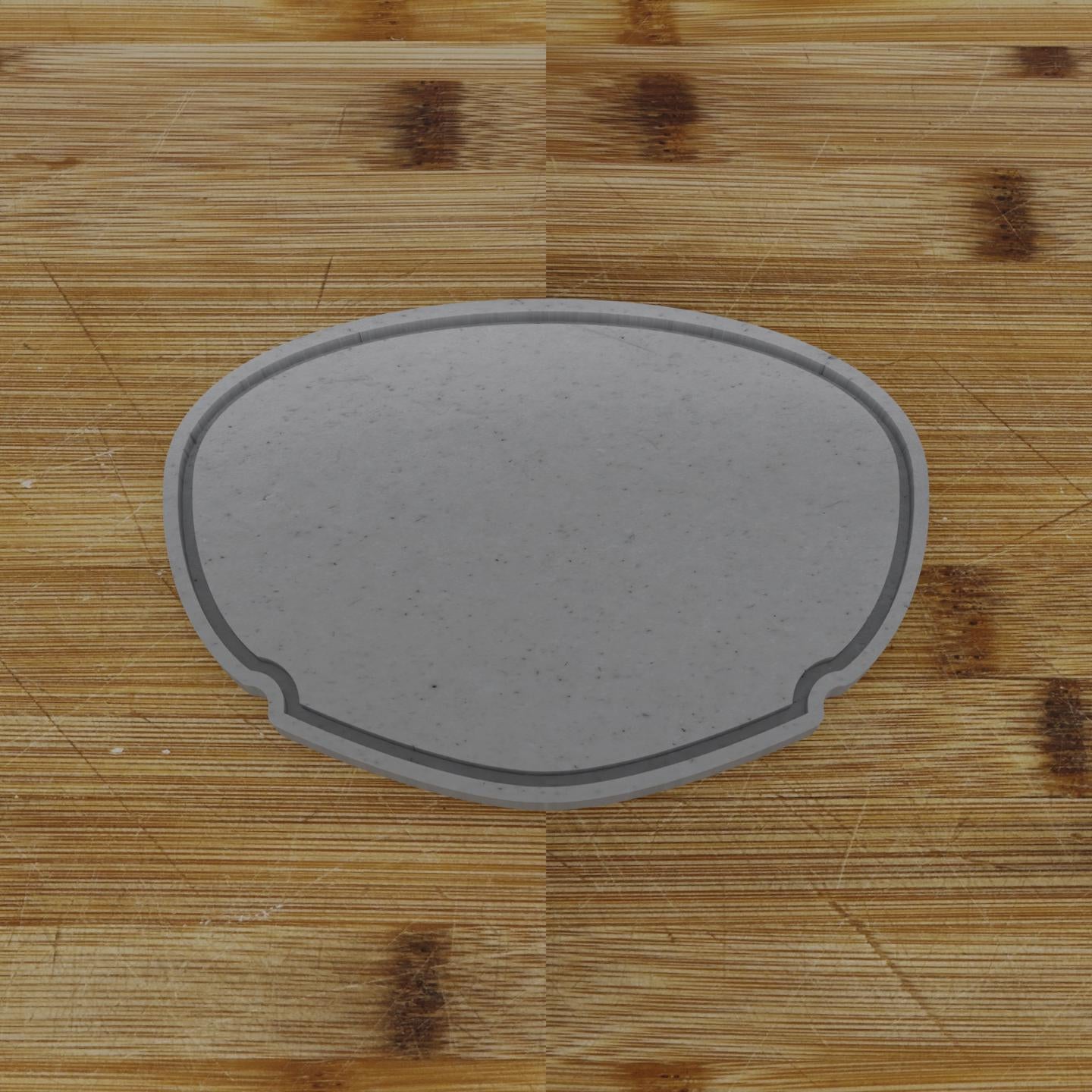 Round Label with Ribbon Cookie Cutter | Personalization Available | Custom Embosser