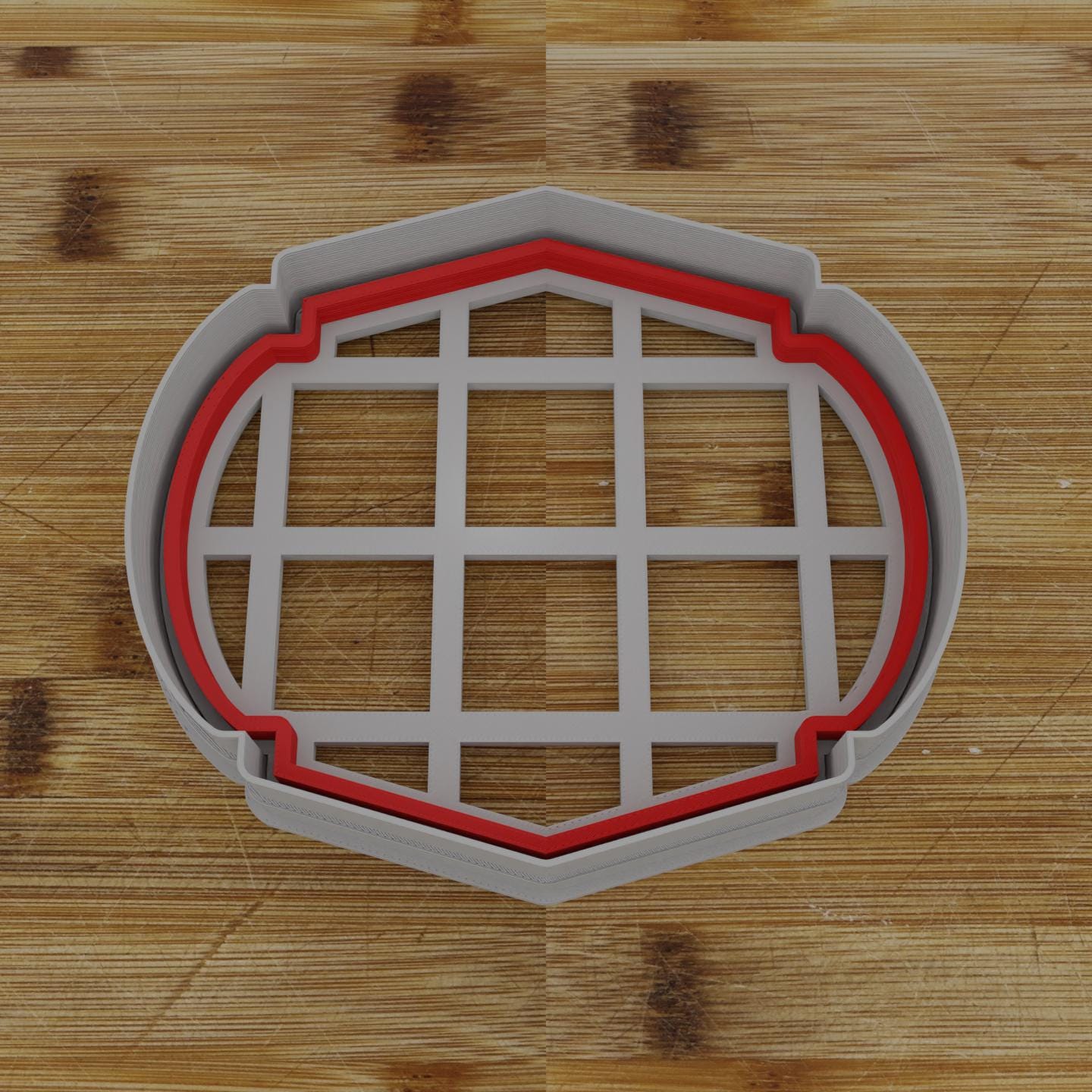 Simple Rectangular Plaque Cookie Cutter | Personalization Available | Custom Embosser