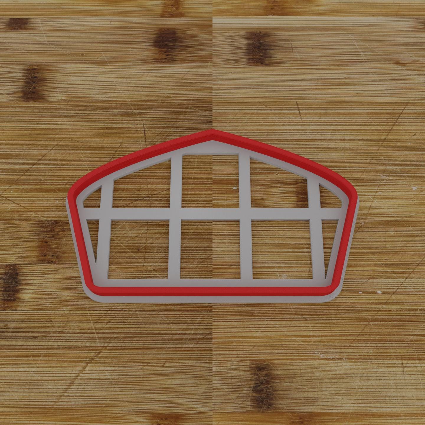 Simple Rectangular Plaque Cookie Cutter | Personalization Available | Custom Embosser