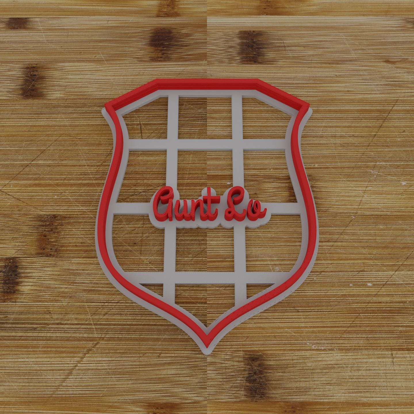 Badge Cookie Cutter | Personalization Available | Custom Embosser