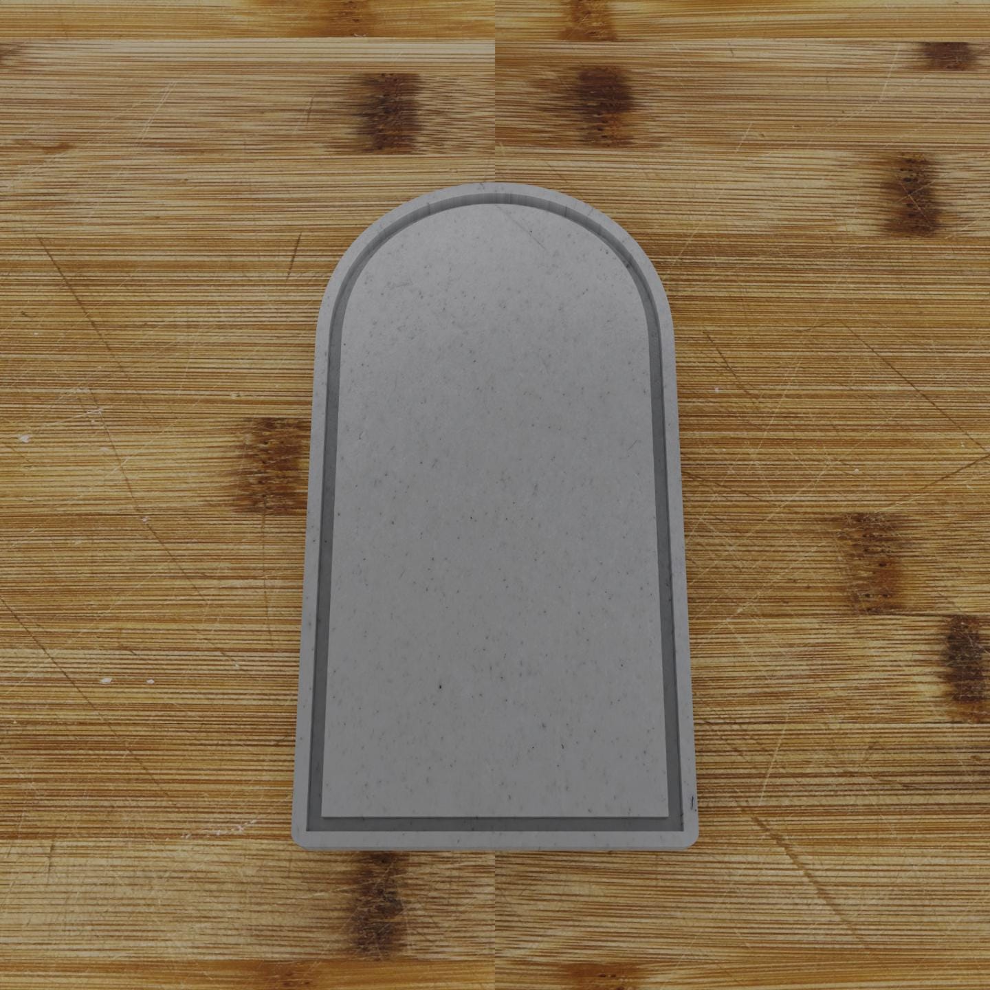 Wide Shield Label Cookie Cutter | Personalization Available | Custom Embosser