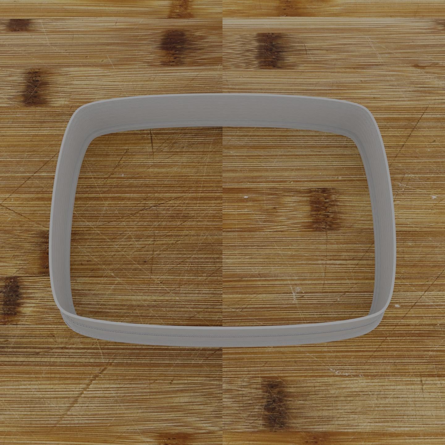 Ornate Shield Label Cookie Cutter | Personalization Available | Custom Embosser