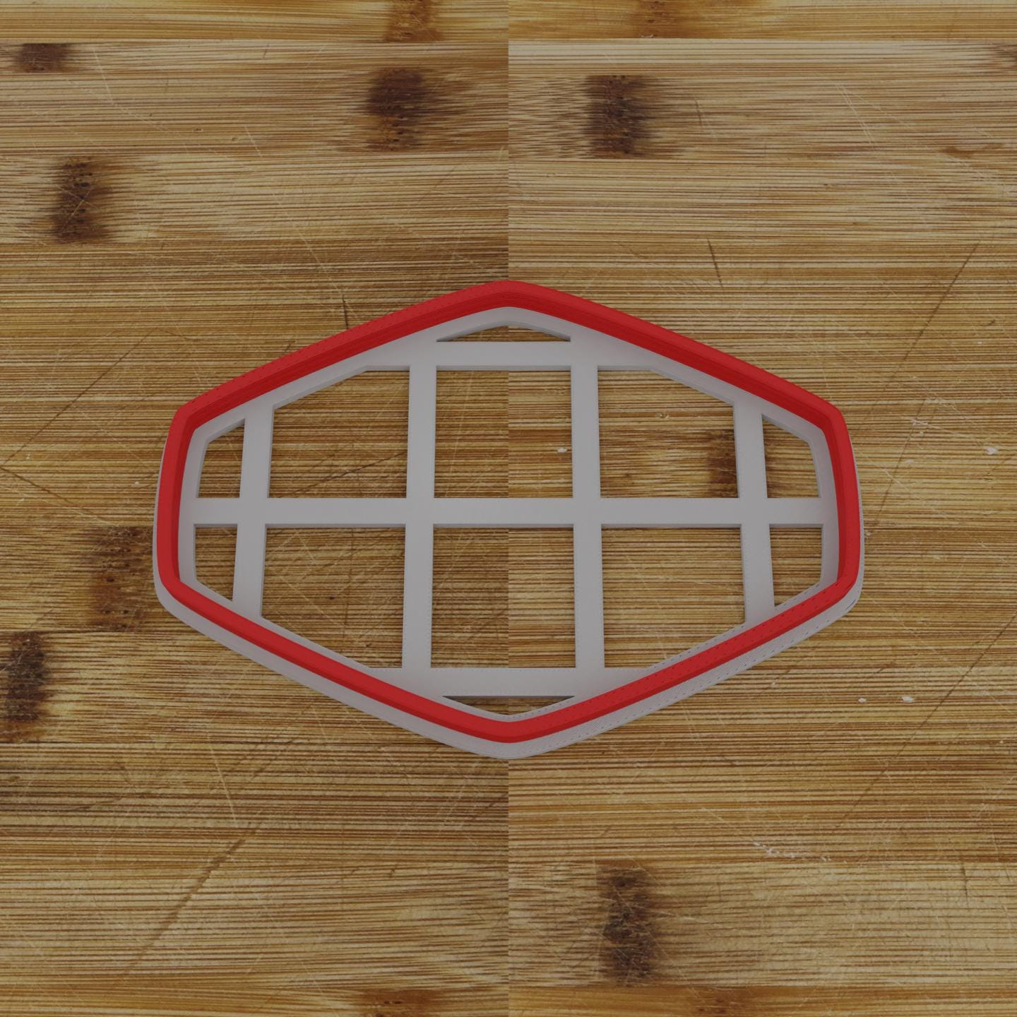 Simple Rectangular Plaque Cookie Cutter | Personalization Available | Custom Embosser