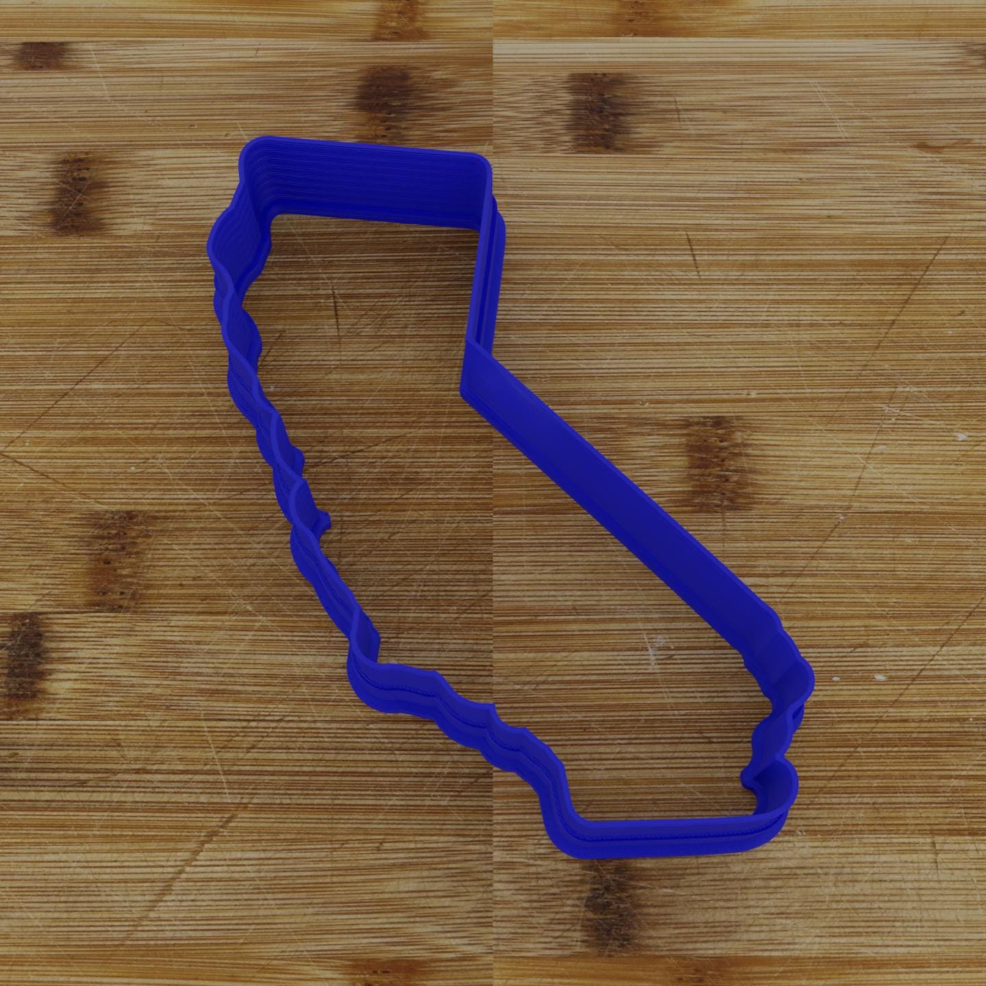 2pc Personalizable California Cookie Cutter & Stamp | USA | United States Cookie Cutter