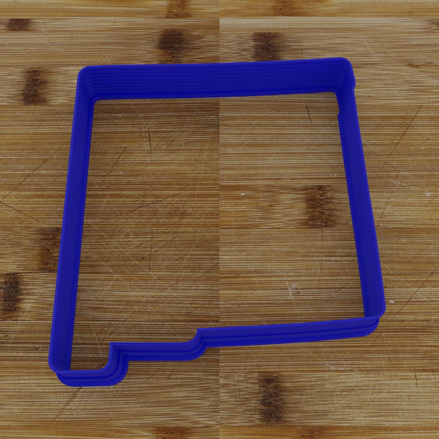 2pc Personalizable New Mexico Cookie Cutter & Stamp | USA | United States Cookie Cutter