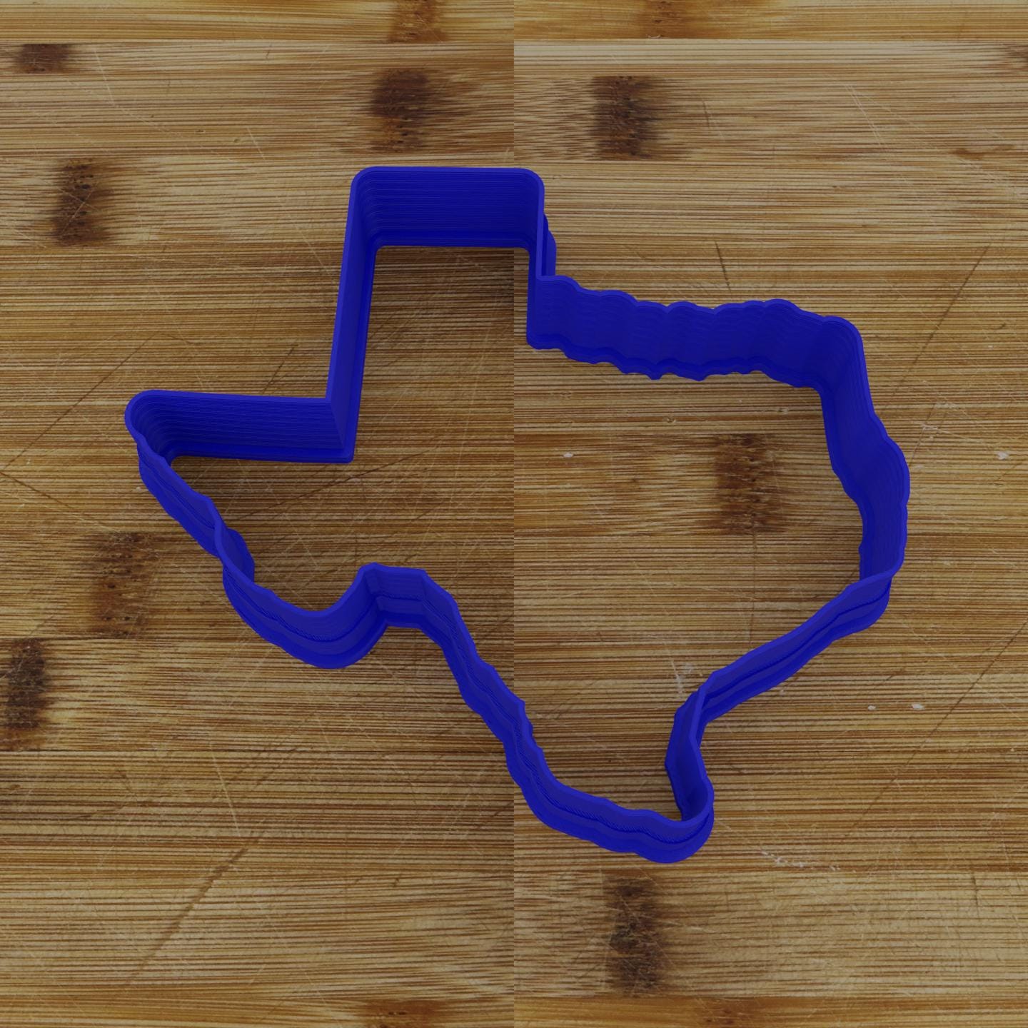 2pc Personalizable Texas Cookie Cutter & Stamp | USA | United States Cookie Cutter