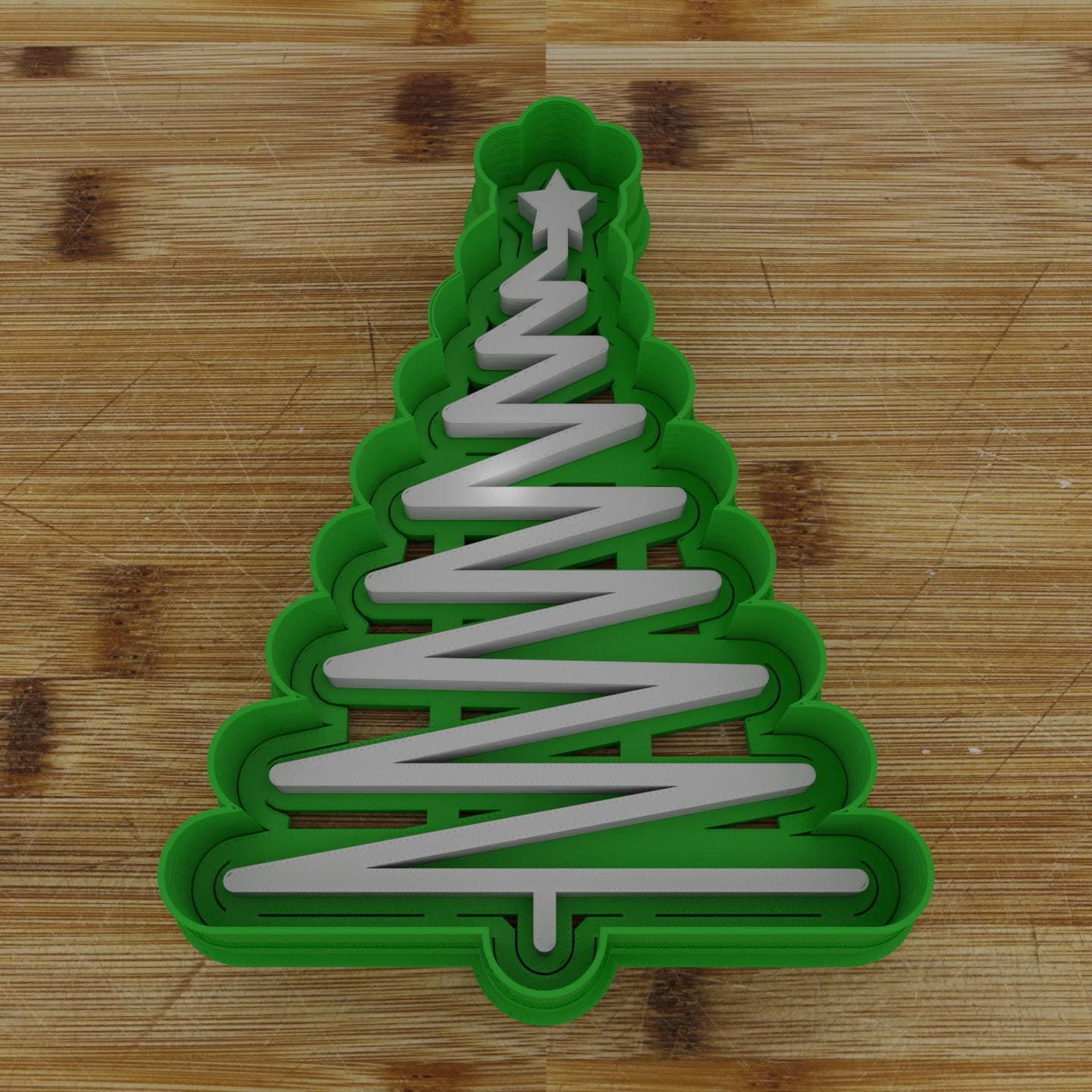 Electric Christmas Tree Cutter | Unique Holiday Cookie Design | Novelty Baking Tool