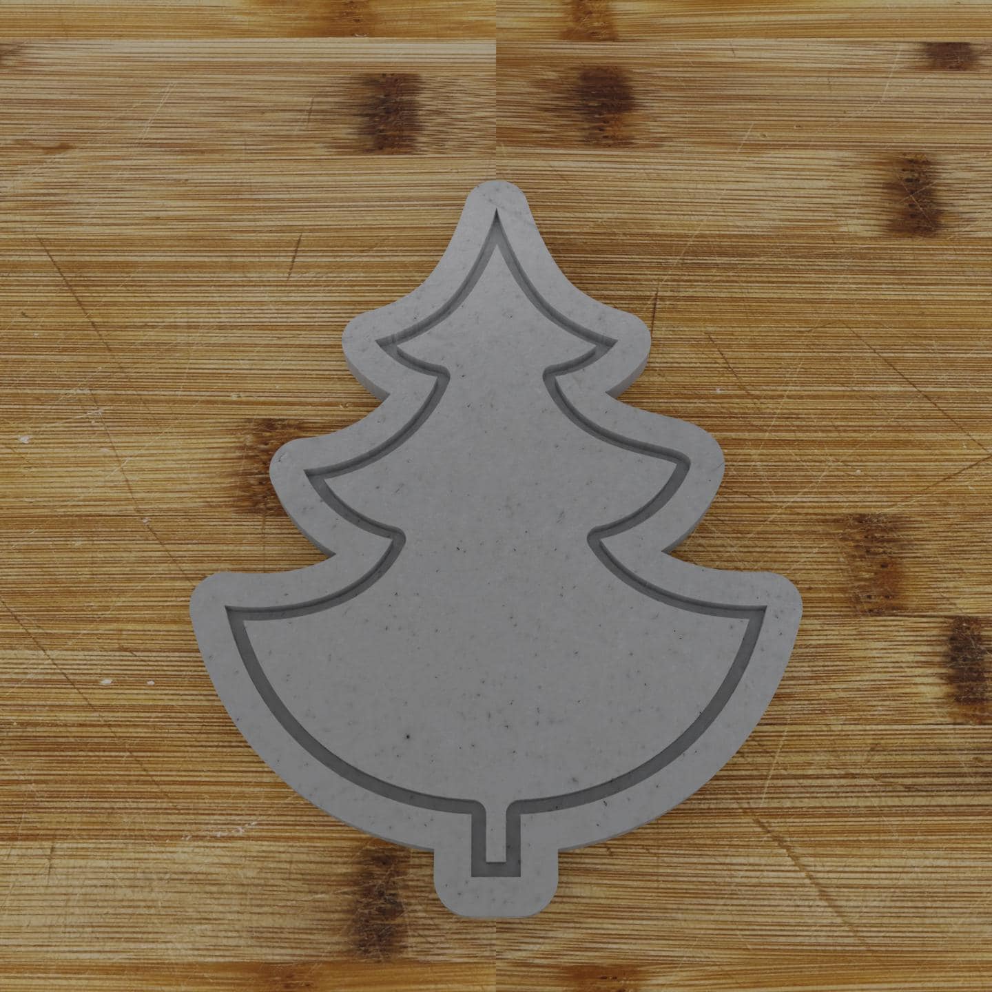 Wide Christmas Tree Cutter | Large Holiday Baking Mold | Family Cookie Making