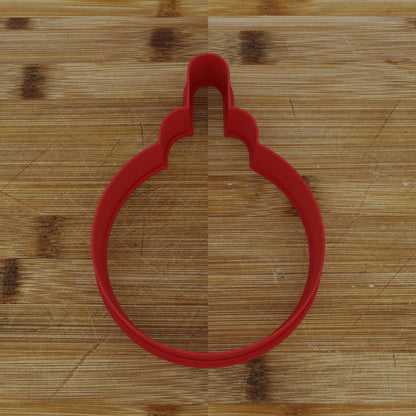 Tree Ball Cookie Cutter | Festive Ornament Design | Holiday Baking Tool