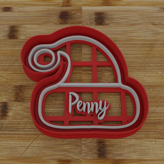 Custom Santa Hat Cookie Cutter | Festive Christmas Baking Tool | Holiday Cookie Design