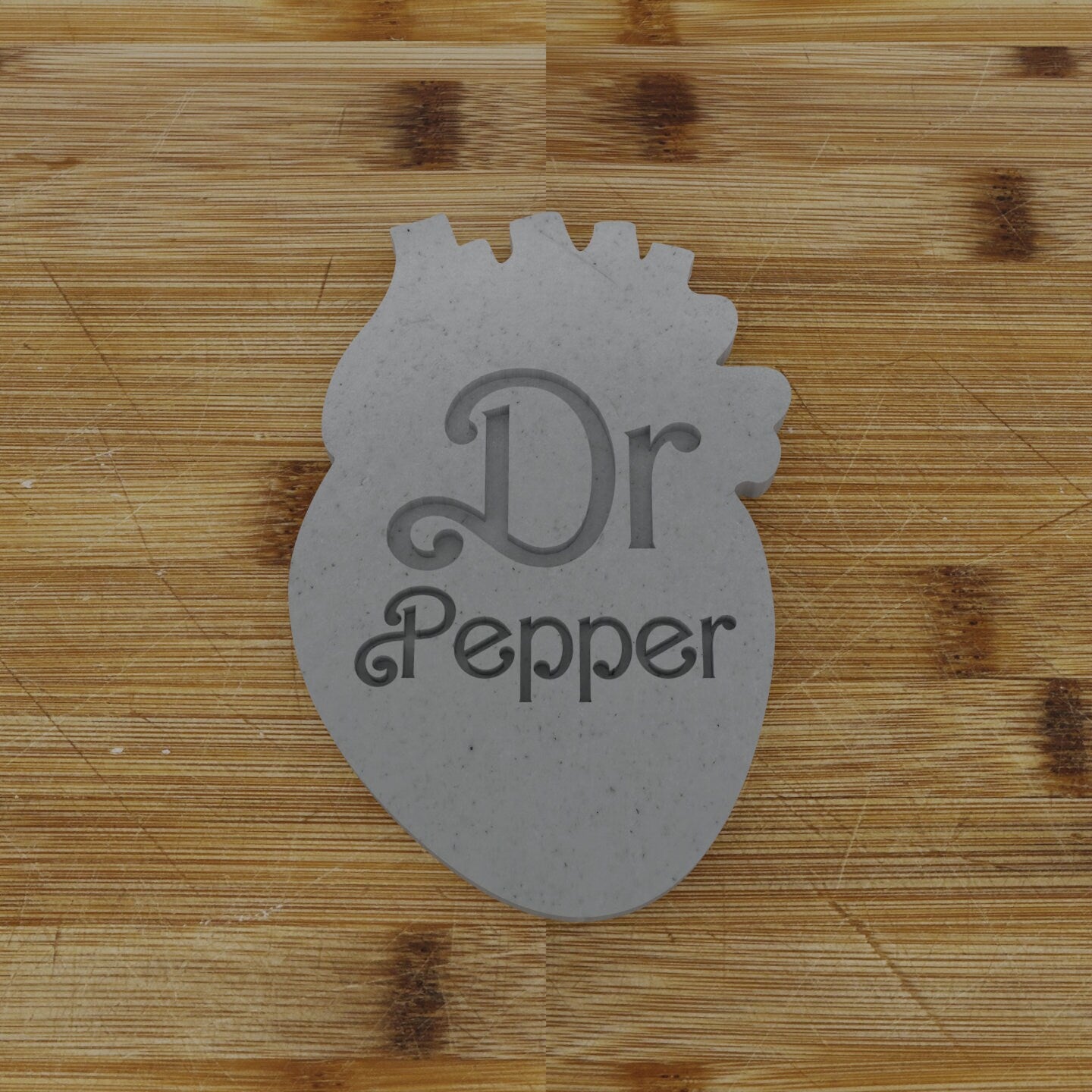 Personalized Anatomical Heart Cookie Cutter | Custom Doctor Gift, Nurse Gift