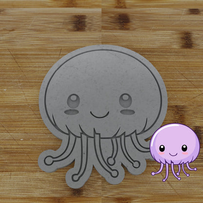 Personalizable 2 pc. Jellyfish Cookie Cutter | Under the Sea Party Favor